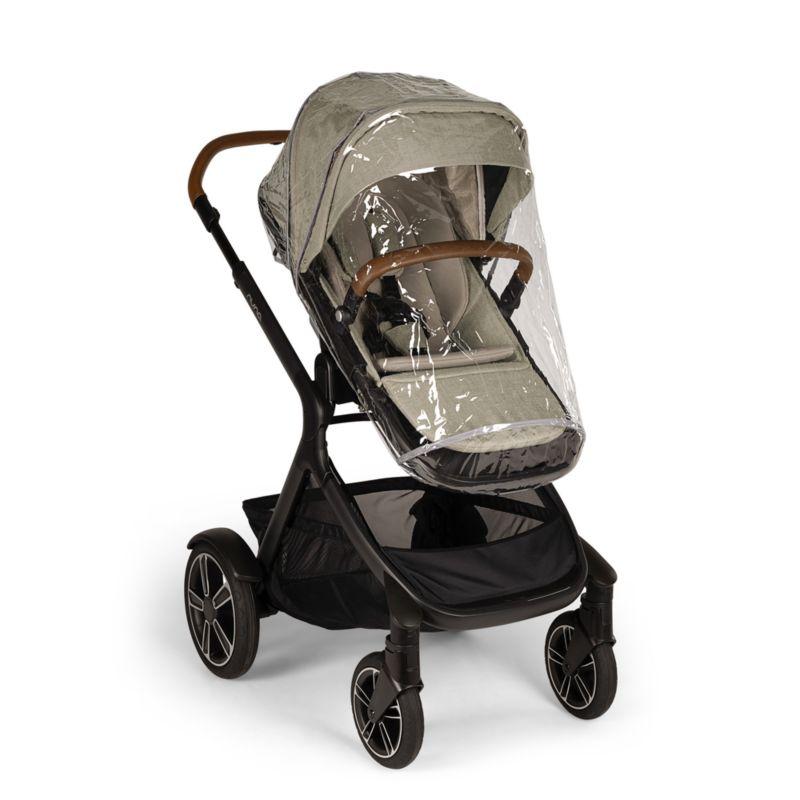 Nuna ® DEMI ™ next Light Brown Hazelwood Baby Stroller with Ride-Along Board