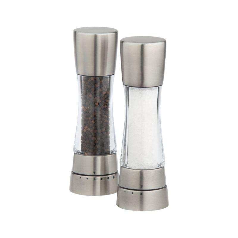 Cole & Mason Derwent Stainless Steel Adjustable Pepper Mill