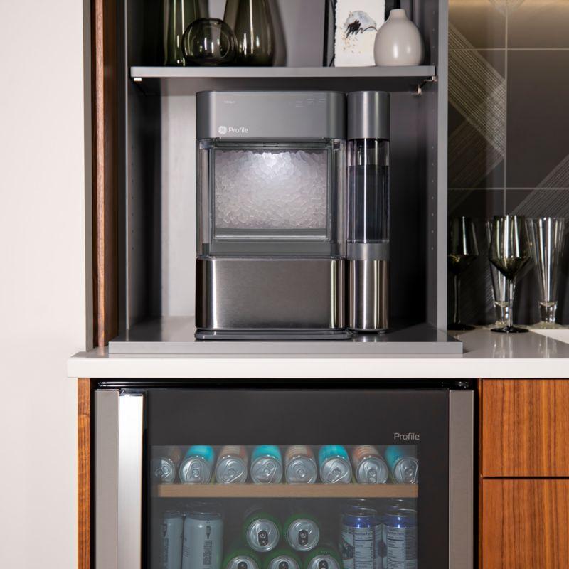 GE Profile Opal 2.0 Ultra Nugget Ice Maker in Stainless Steel