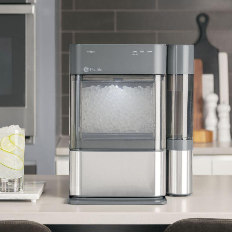GE Profile Opal 2.0 Ultra Nugget Ice Maker in Stainless Steel
