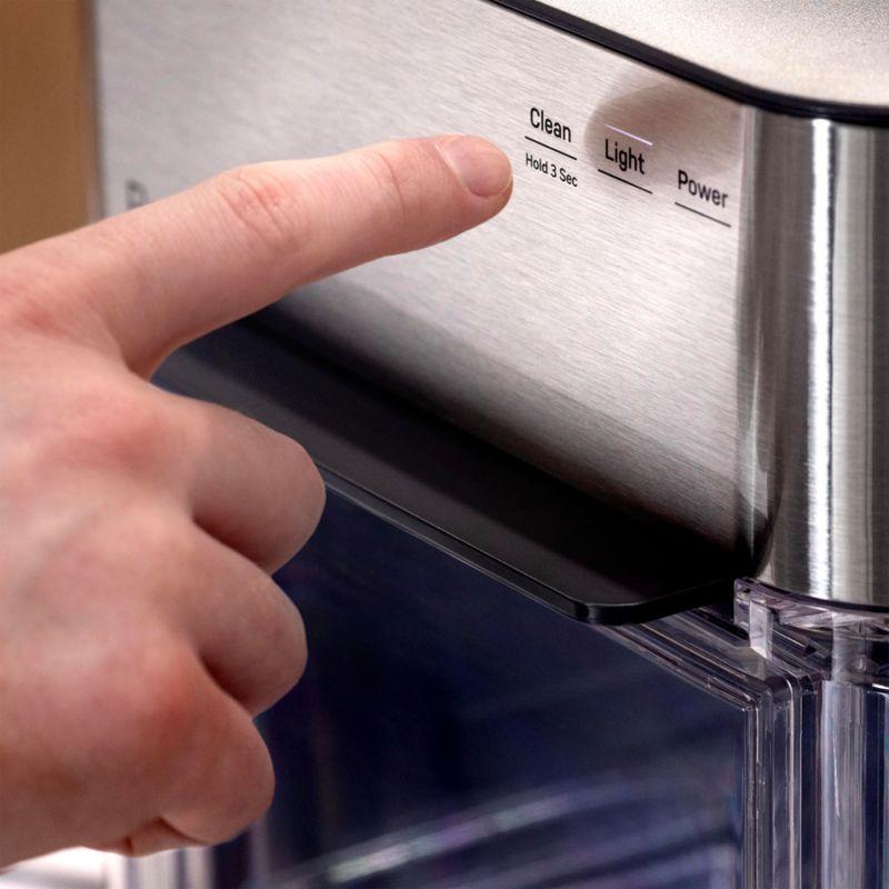 GE Profile Opal 2.0 Ultra Nugget Ice Maker with Side Tank - Stainless Steel