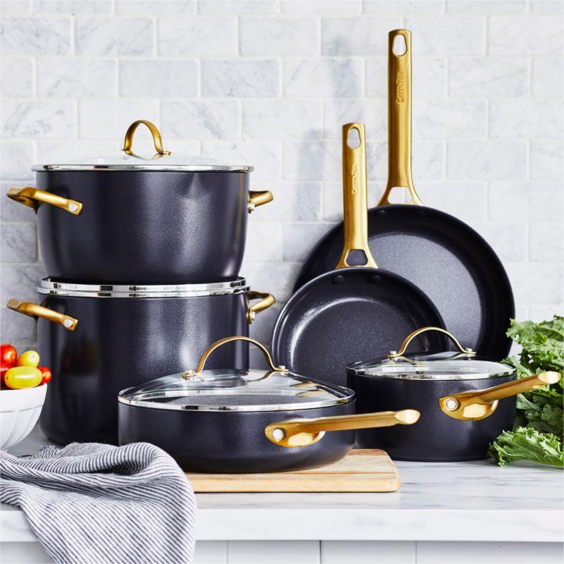 GreenPan ™ Reserve Black 10-Piece Ceramic Non-Stick Cookware Set