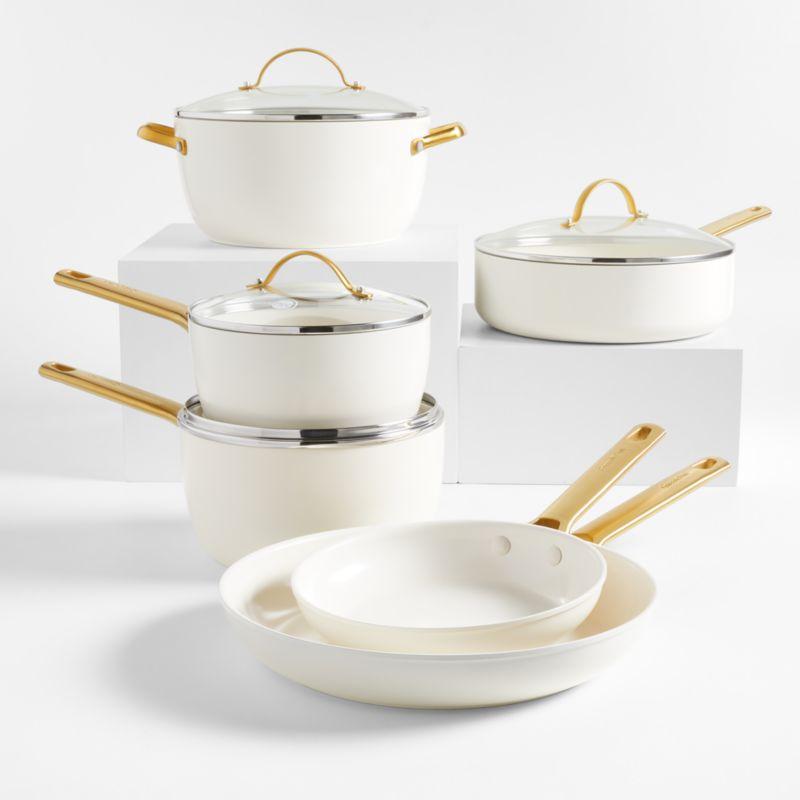 GreenPan ™ Reserve Cream 10-Piece Ceramic Non-Stick Cookware Set