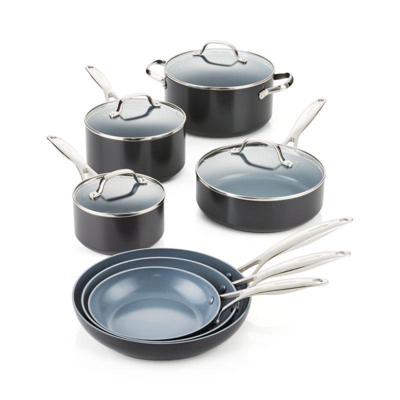 Green Pan ™ Valencia Pro Ceramic Non-Stick 11-Piece Cookware Set