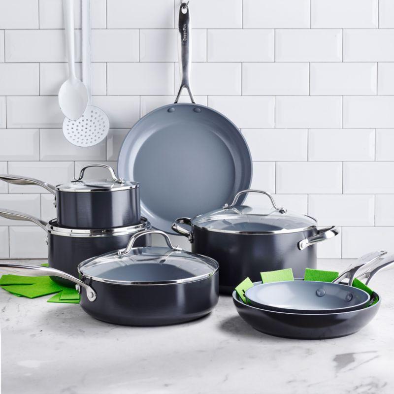 Green Pan ™ Valencia Pro Ceramic Non-Stick 11-Piece Cookware Set