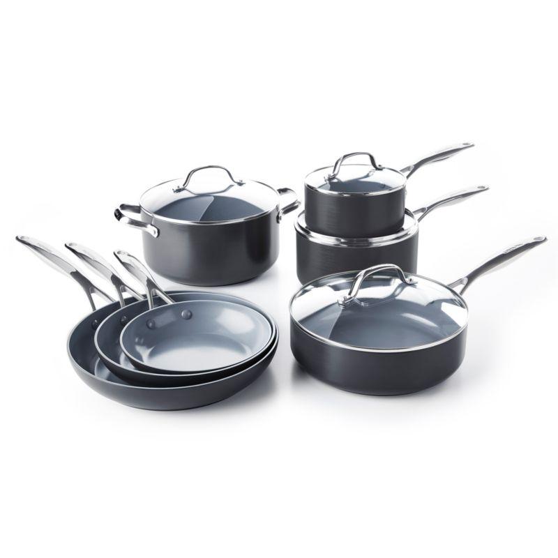 Green Pan ™ Valencia Pro Ceramic Non-Stick 11-Piece Cookware Set