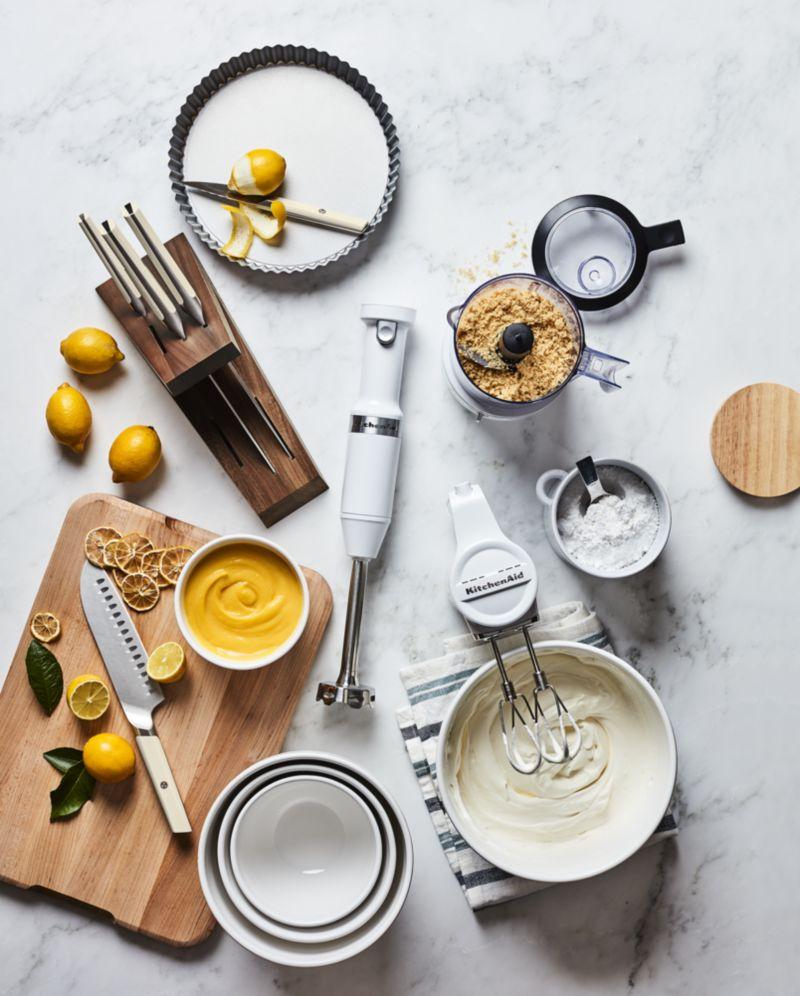 Aspen Coupe Stoneware Mixing and Serving Bowls, Set of 4