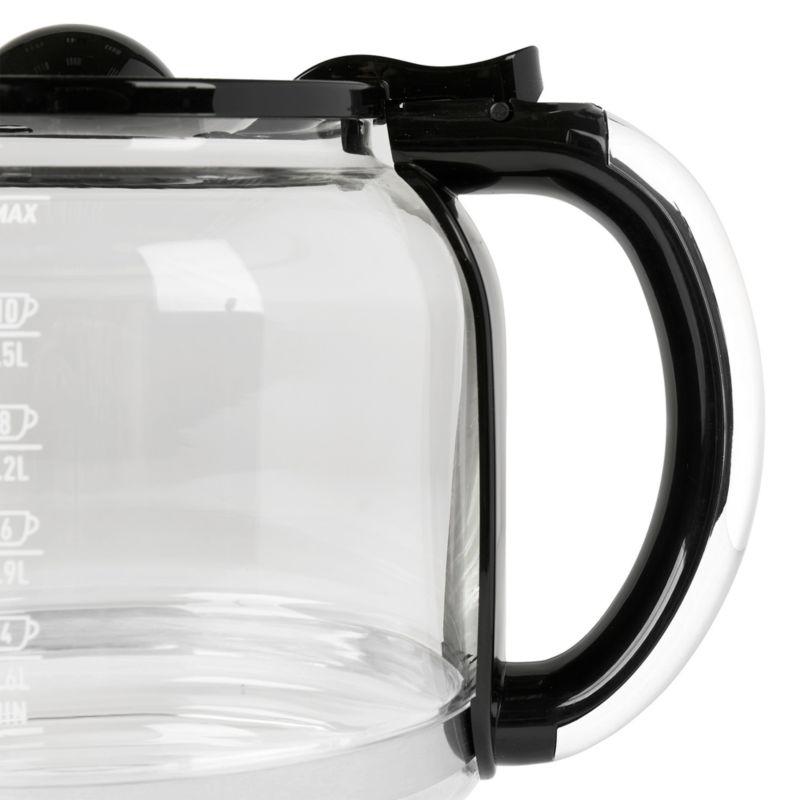 HADEN Heritage Black and Chrome 12-Cup Programmable Coffee Maker