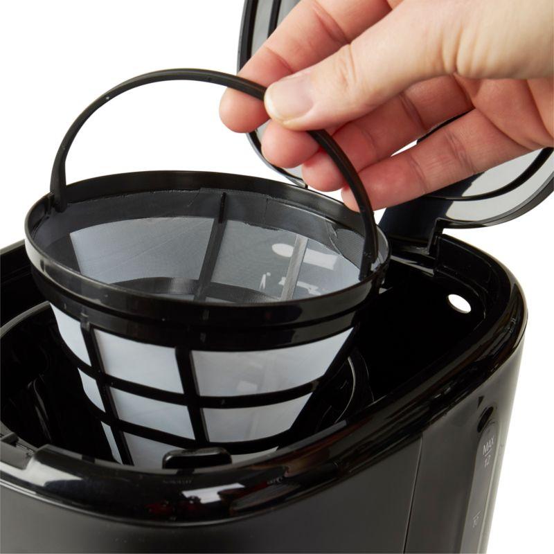 HADEN Black and Copper Programmable Drip Coffee Maker