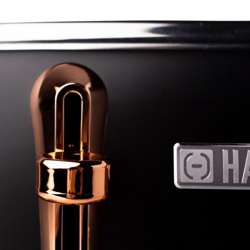 HADEN Heritage Black and Copper 4-Slice Toaster