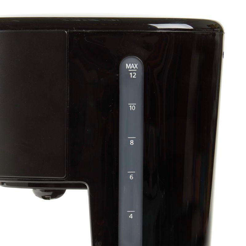 HADEN Black and Copper Programmable Drip Coffee Maker