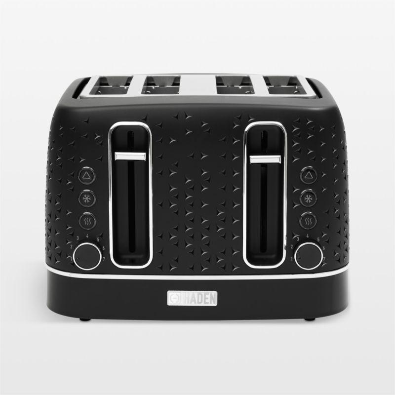 HADEN Starbeck Black 4-Slice Toaster