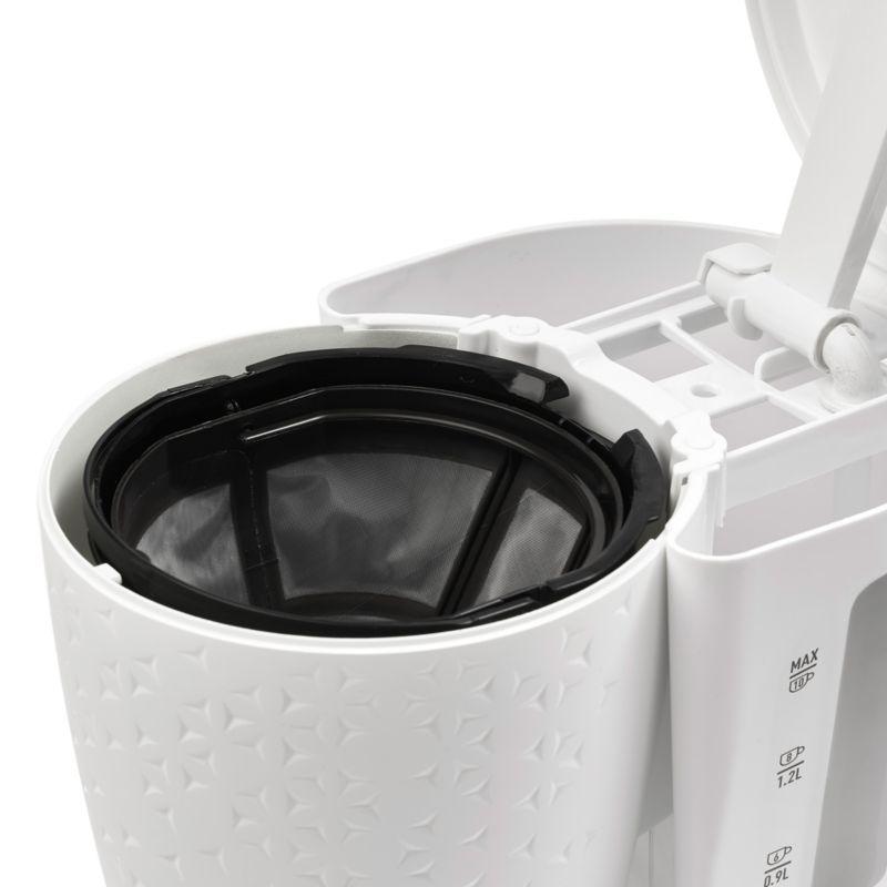HADEN Starbeck White Drip Coffee Maker