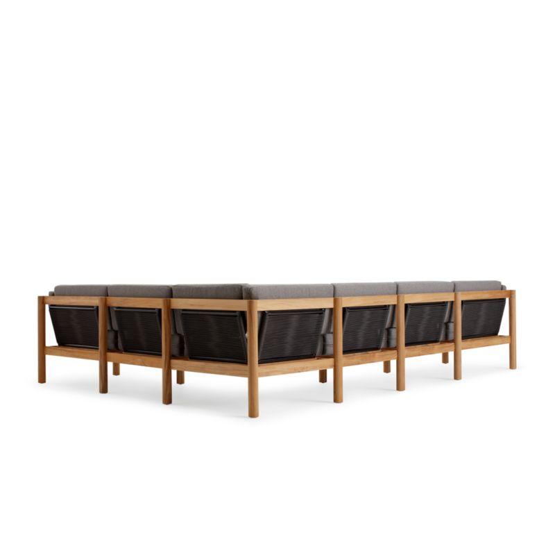 Neighbor ™ Haven Greystone 8-Piece U-Shaped Outdoor Sectional Sofa