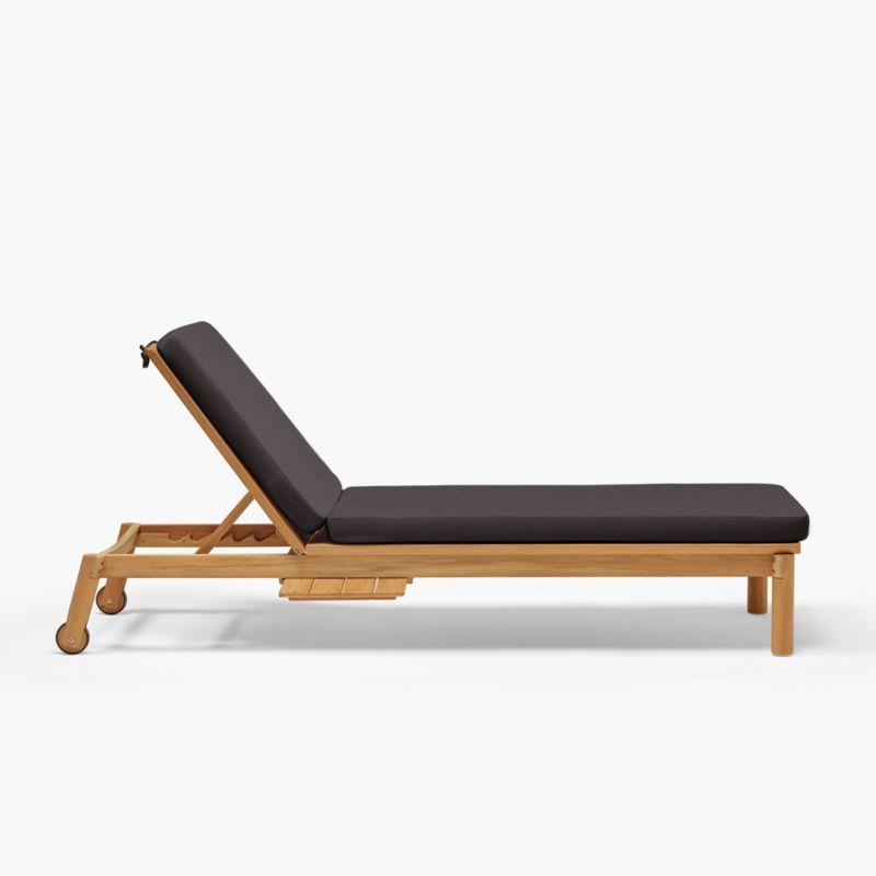 Neighbor ™ Haven Coal Outdoor Chaise Lounge