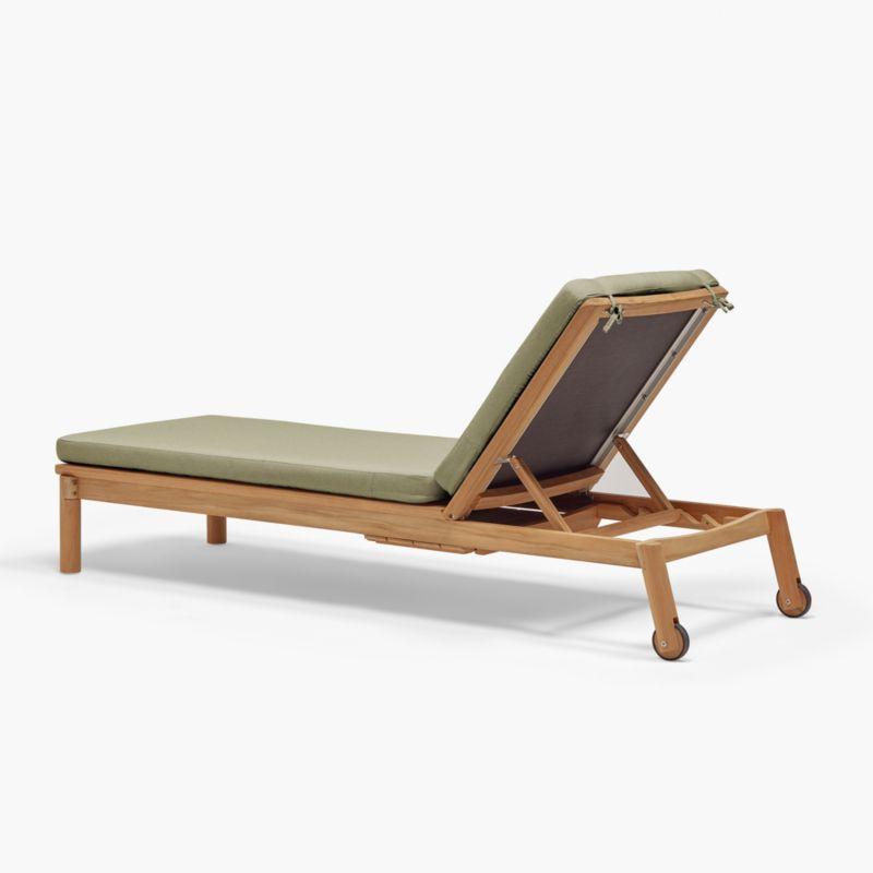 Neighbor ™ Haven Leaf Green Outdoor Chaise Lounge