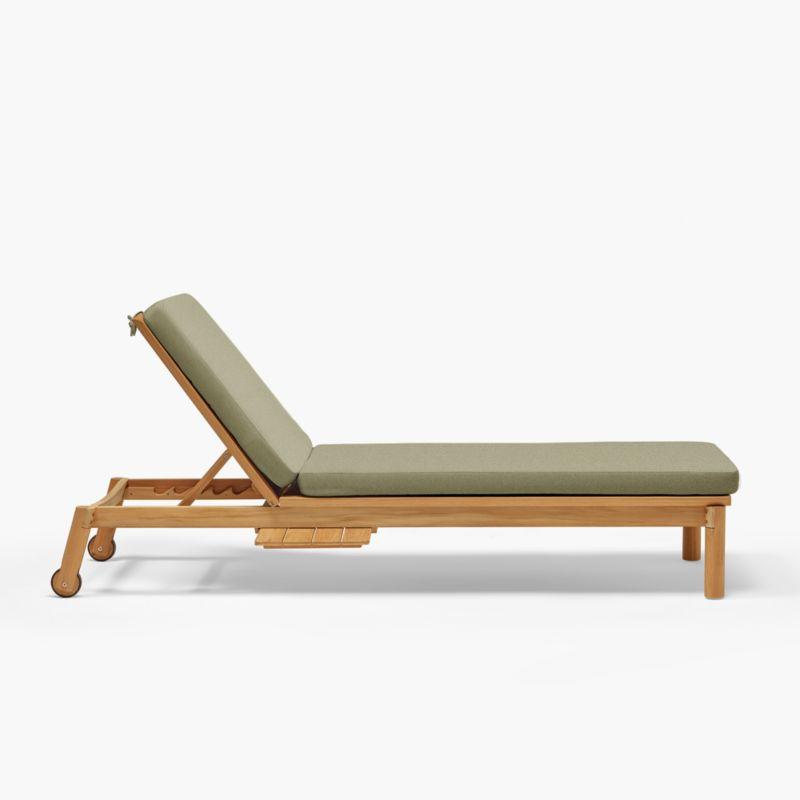 Neighbor ™ Haven Leaf Green Outdoor Chaise Lounge