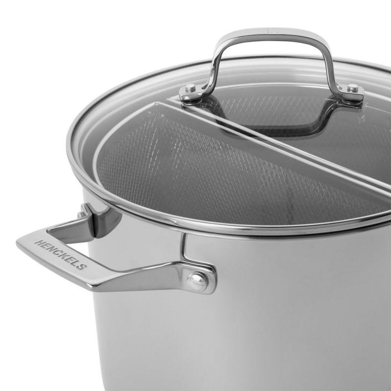 HENCKELS 8.5-Qt. Stainless Steel Pasta Pot with Straining Baskets