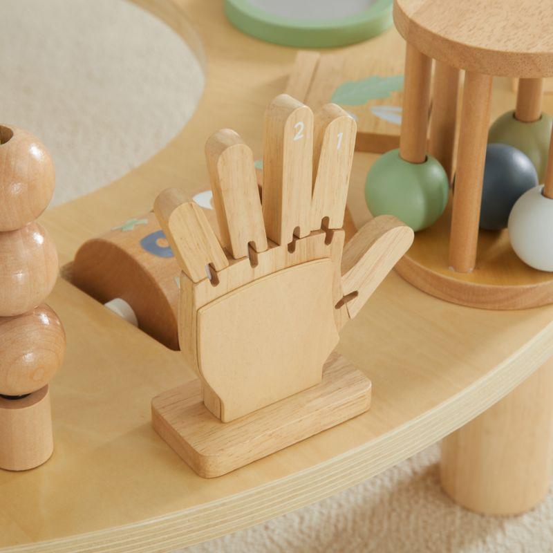 Wonder & Wise by Asweets Wooden Adjustable Toddler Activity Table