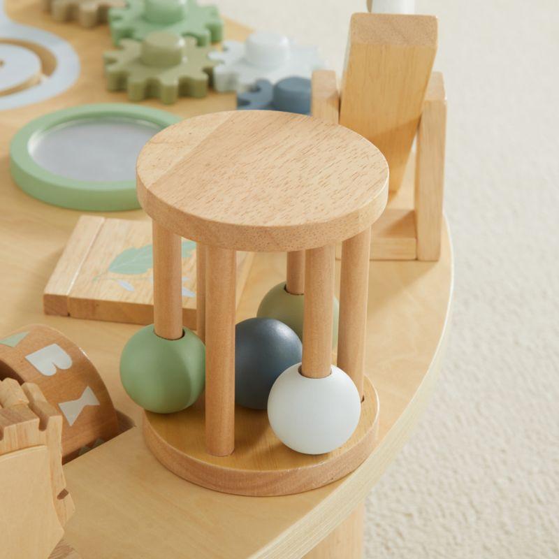 Wonder & Wise by Asweets Wooden Adjustable Toddler Activity Table