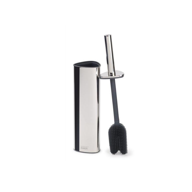 Joseph Joseph Flex 360 Luxe Stainless Steel Toilet Brush