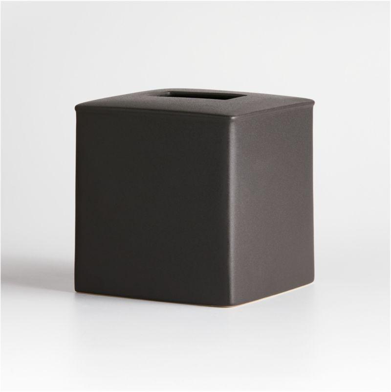 Juxon Black Tissue Box Cover