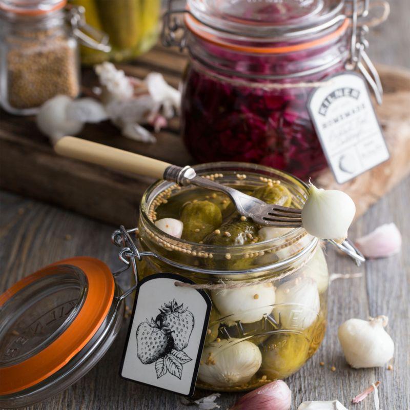 Kilner® 17-Oz.  Round Clip-Top Jars, Set of 6