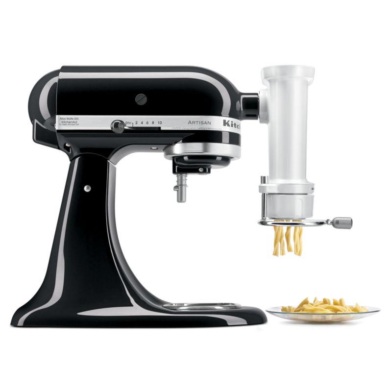 White Gourmet Pasta Press Attachment for Stand Mixer