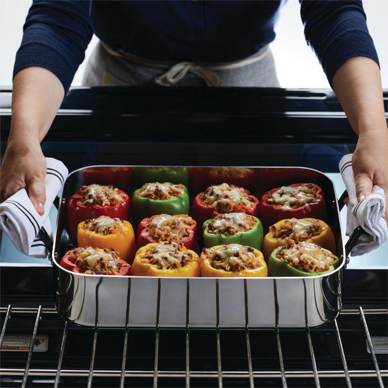 KitchenAid Stainless Steel Roasting Pan with Rack