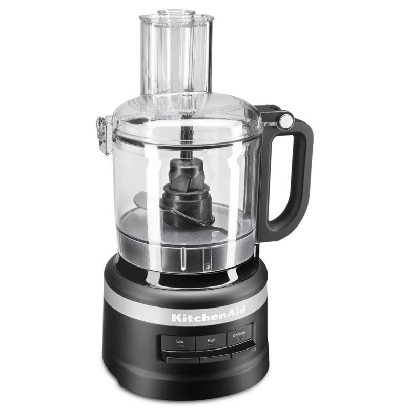 KitchenAid ® Matte Black 7-Cup Food Processor