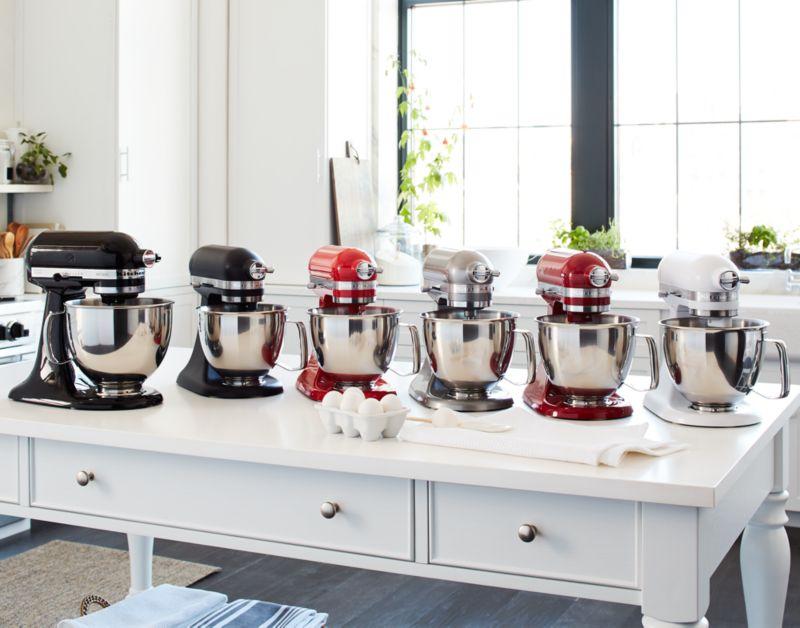 KitchenAid® Artisan® Mini 3.5-Quart Tilt-Head White Stand Mixer