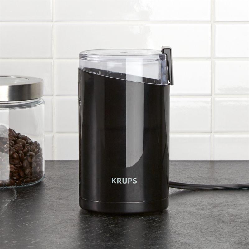 Krups Black Electric Blade Coffee and Spice Grinder