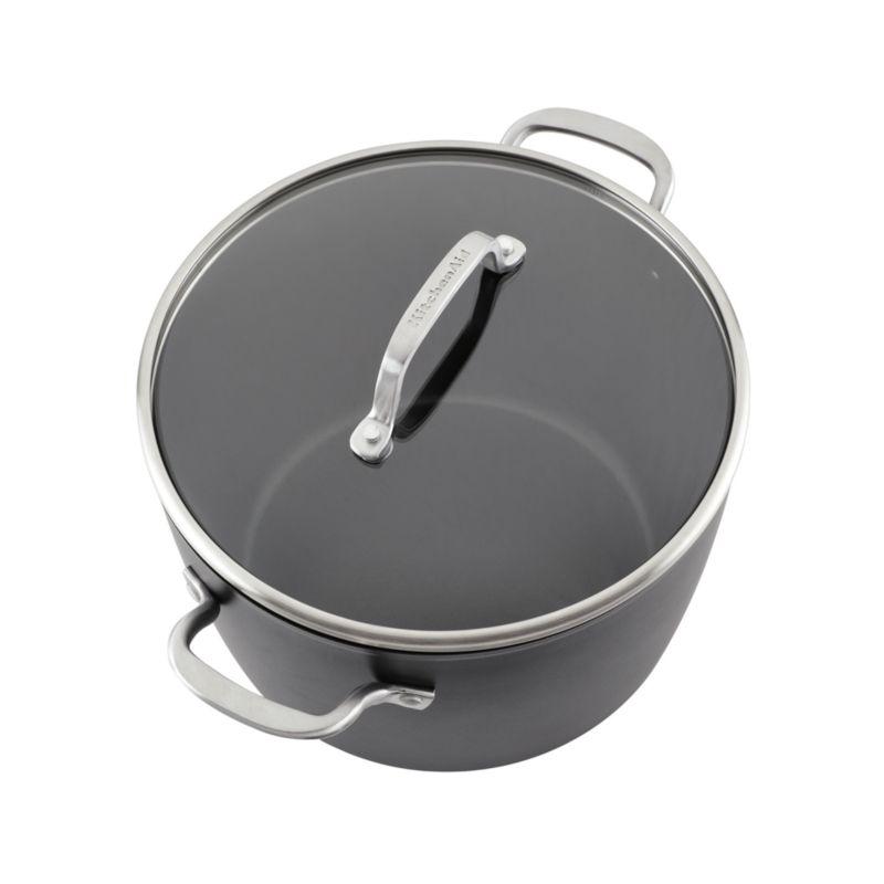 KitchenAid ® Hard Anodized 8-Qt. Covered Stockpot