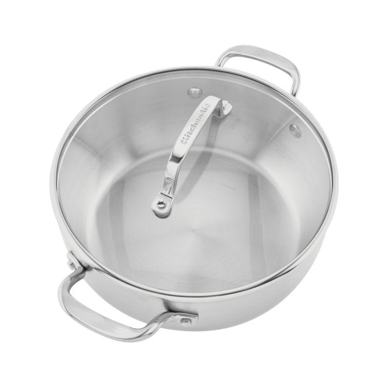KitchenAid ® Stainless Steel 4-Qt. Covered Casserole