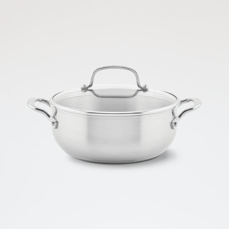 KitchenAid ® Stainless Steel 4-Qt. Covered Casserole
