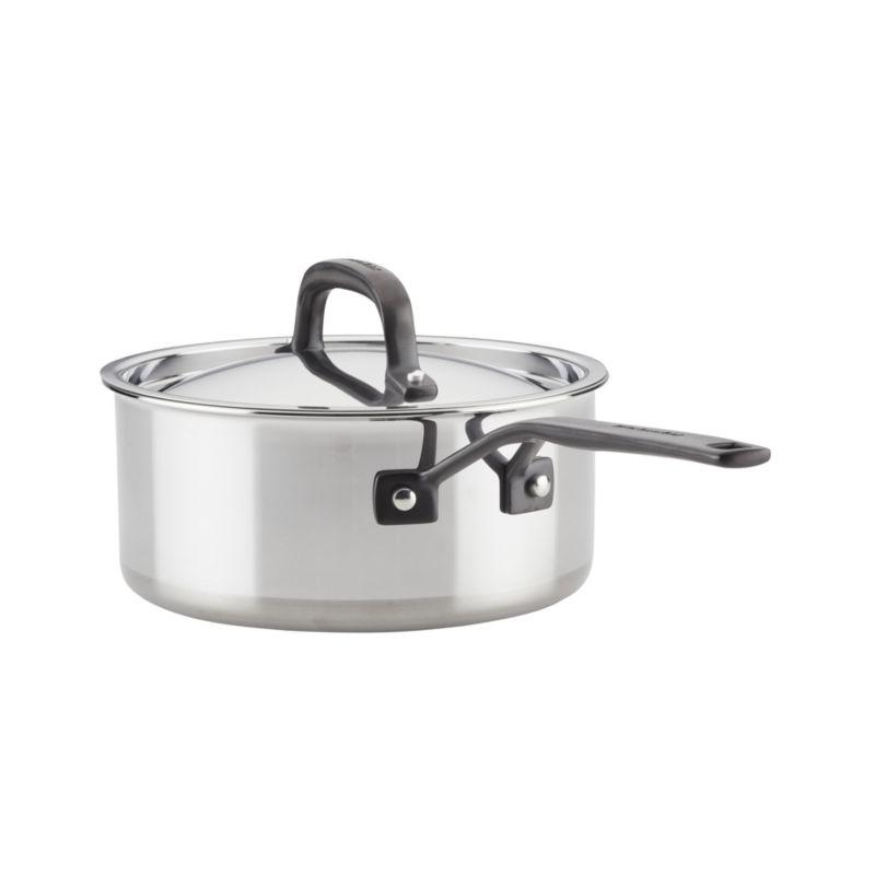 KitchenAid ® 10-Piece 5-Ply Clad Stainless Steel Cookware Set