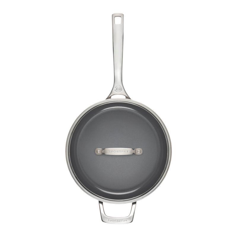 Le Creuset ® Essential Ceramic Non-Stick 4.25-Qt. Saute Pan with Glass Lid