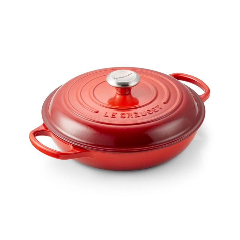 Le Creuset ® 2.25-Quart Cerise Braiser