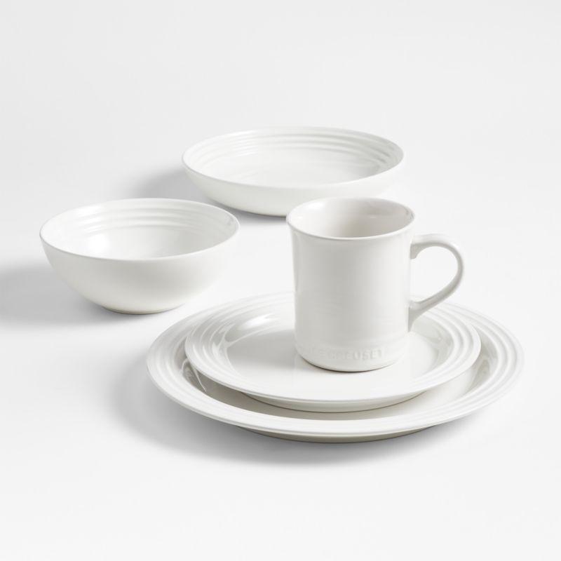 Le Creuset ® White Pasta Bowls, Set of 4