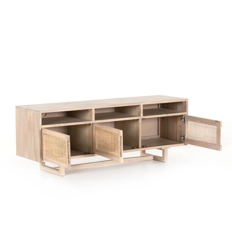 Margot Media Console - Whitewash