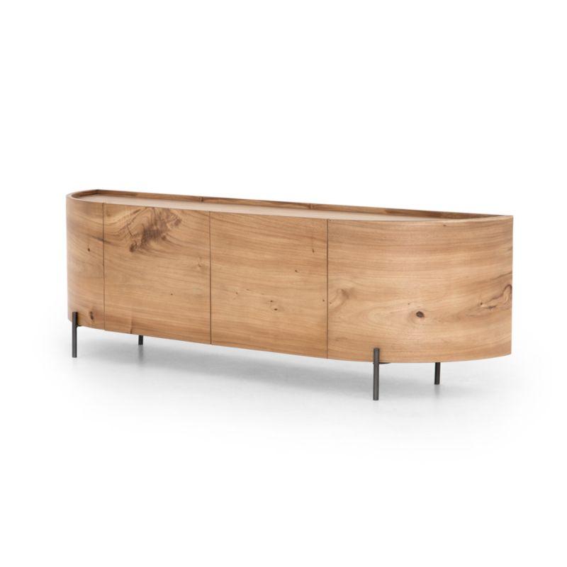Luke 77" Storage Media Console