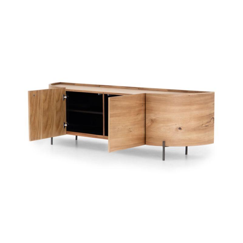 Luke 77" Storage Media Console