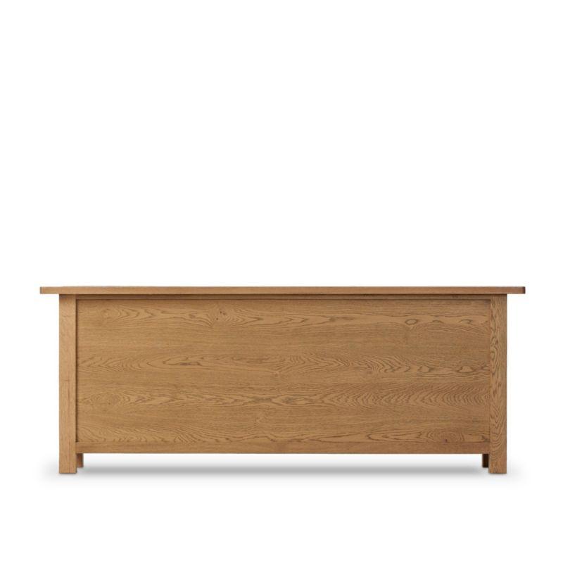 Millbrook 85" Natural Light Oak 10-Drawer Dresser