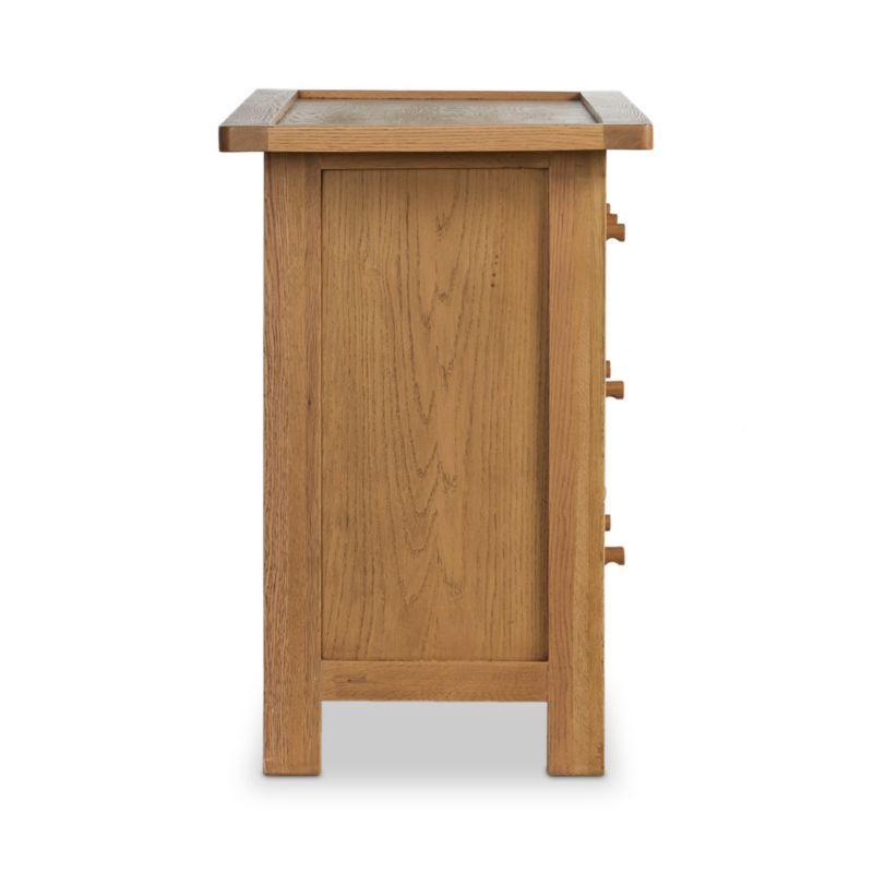 Millbrook 85" Natural Light Oak 10-Drawer Dresser