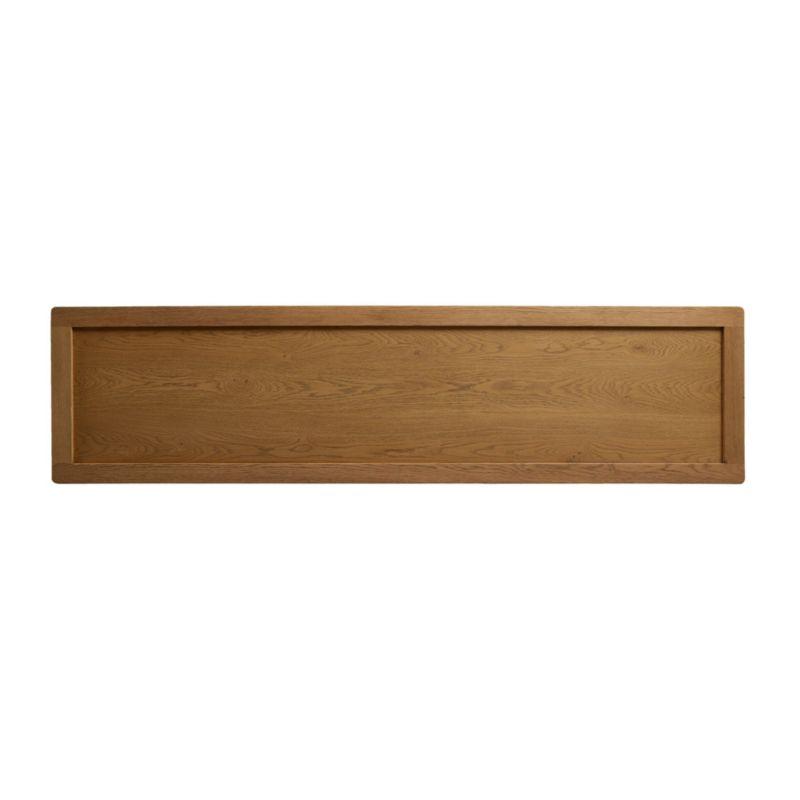 Millbrook 85" Natural Light Oak 10-Drawer Dresser