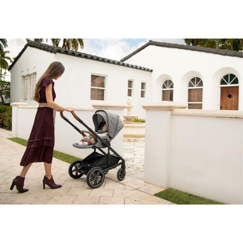Nuna ® MIXX ™ next Granite Grey Compact Foldable Baby Stroller