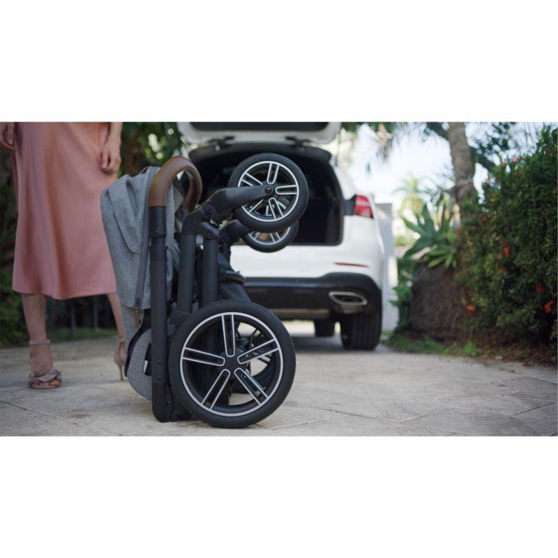 Nuna ® MIXX ™ next Granite Grey Compact Foldable Baby Stroller