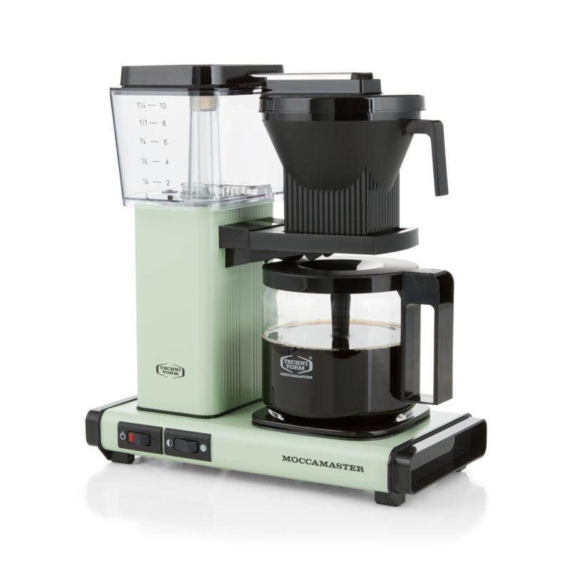 Moccamaster KBGV Select Glass Brewer 10-Cup Pistachio Coffee Maker