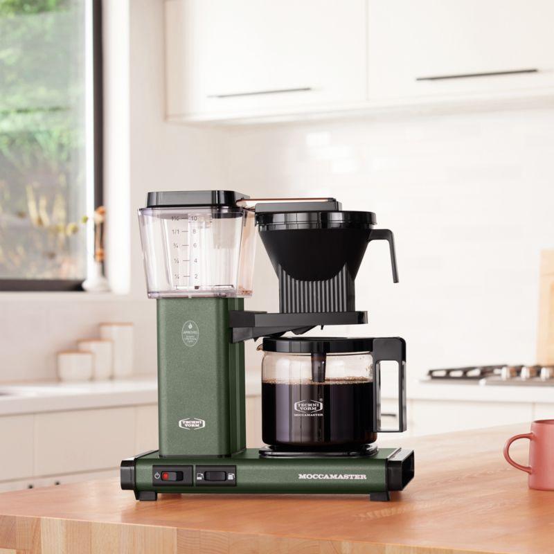Moccamaster KBGV Glass Brewer 10-Cup Juniper Coffee Maker
