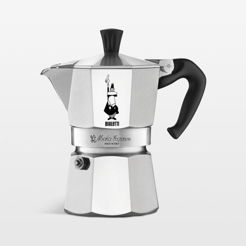 Bialetti 3-Cup Silver Aluminum Stovetop Espresso Maker